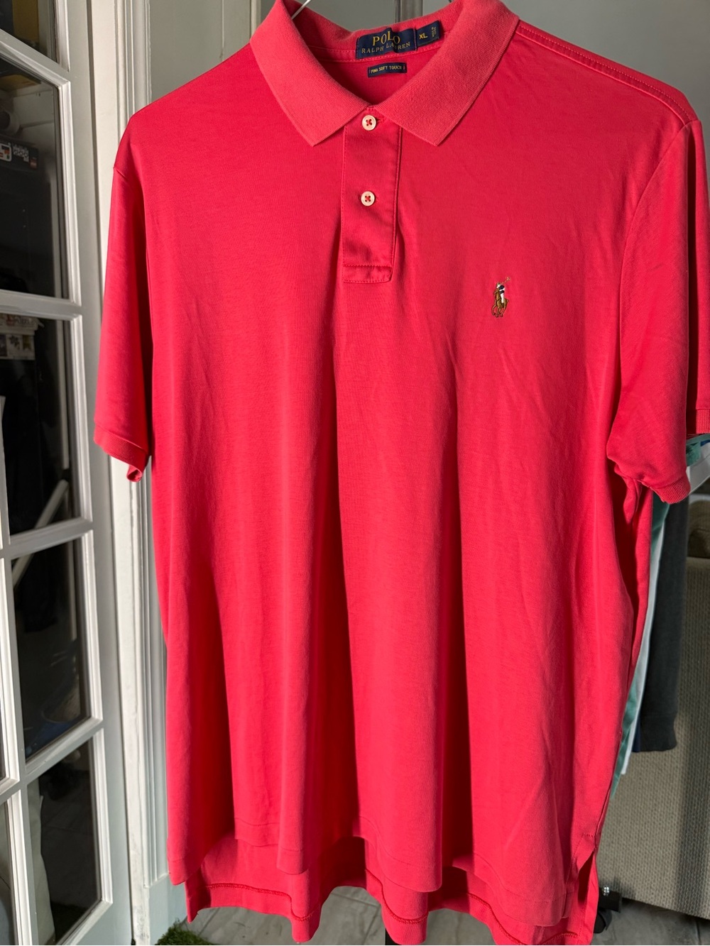 Polo by Ralph Lauren Men’s Bright Red Short-Sleeve Polo